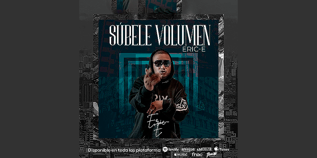 El cantautor dominicano Eric E presenta su más reciente tema titulado "Súbele el volumen", que hace parte de su álbum "Adorando con flow 2".