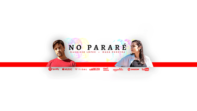 El cantautor de origen argentino presentó su cuarto sencillo musical titulado “No pararé”, un feat. junto a Maga Pereyra (artista argentina), un tema que anima a seguir adelante en busca de los sueños que tenemos, y de confiar en las promesas que Dios nos da a pesar de que la gente nos diga que no valemos.