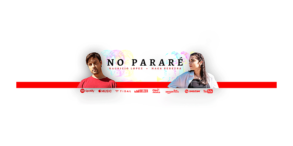 El cantautor de origen argentino presentó su cuarto sencillo musical titulado “No pararé”, un feat. junto a Maga Pereyra (artista argentina), un tema que anima a seguir adelante en busca de los sueños que tenemos, y de confiar en las promesas que Dios nos da a pesar de que la gente nos diga que no valemos.