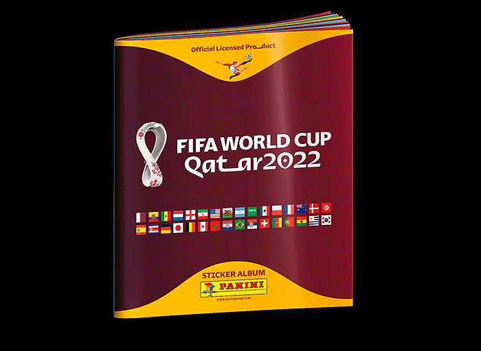 Panini anuncia el lanzamiento del álbum de stickers Copa Mundial FIFA Catar 2022.