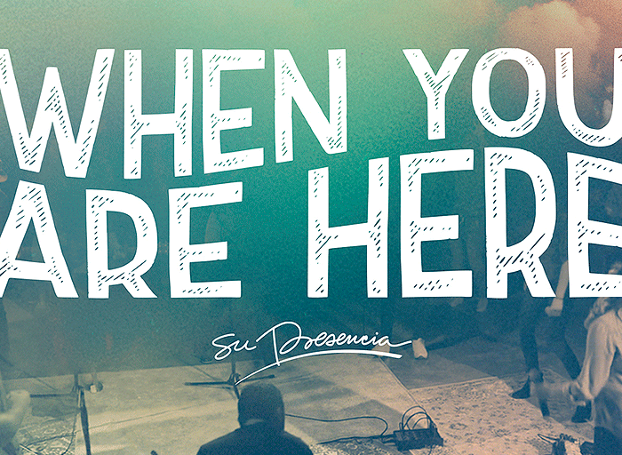 La banda congregacional Su Presencia Worship ha lanzado su canción en inglés "When You Are Here".