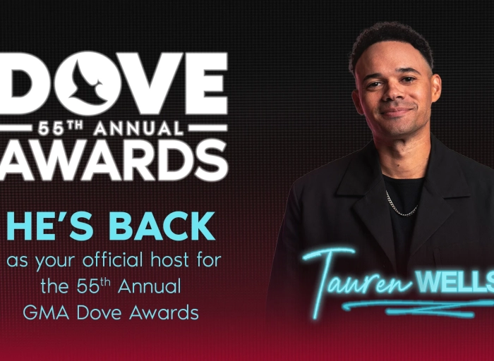 Tauren Wells, anfitrión de la 55ª edición anual de los Premios GMA Dove